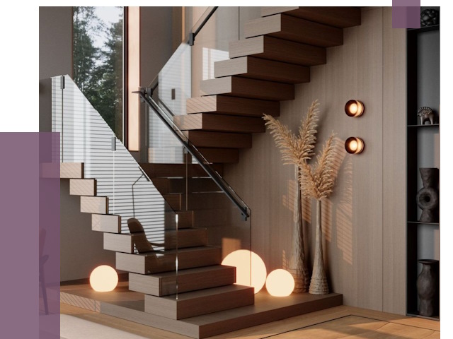 Изготовление и монтаж лестниц в Людинове от 86513 руб. | ПРОЛЁТ-Люд