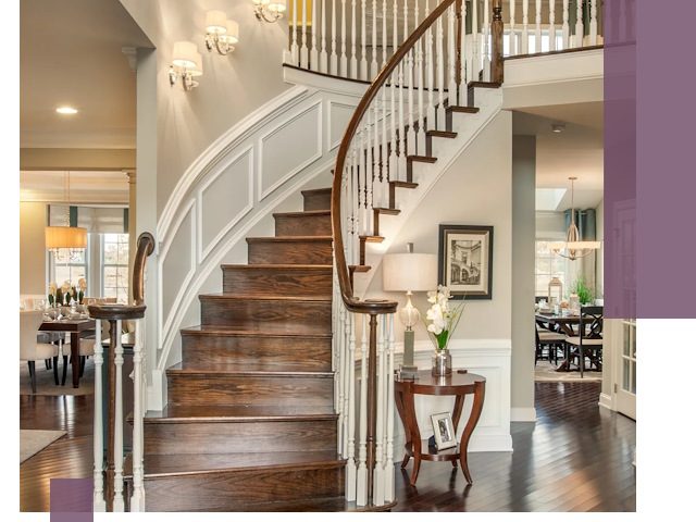 Изготовление лестниц под ключ в Людинове — металлокаркас и отделка