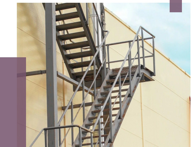 Пожарные лестницы в Людинове от 12214 руб. — монтаж и продажа | ПРОЛЁТ-Люд