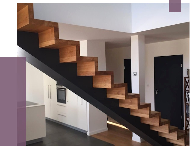 Изготовление деревянных лестниц в Людинове от 86513 руб. | ПРОЛЁТ-Люд