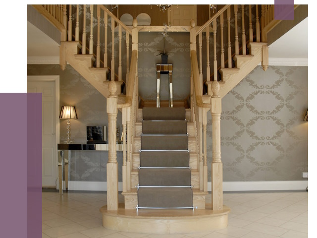 Монтаж деревянных лестниц в Людинове от 7583 руб. 