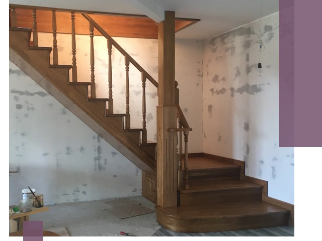 Ремонт деревянных лестниц в Людинове: быстро и качественно