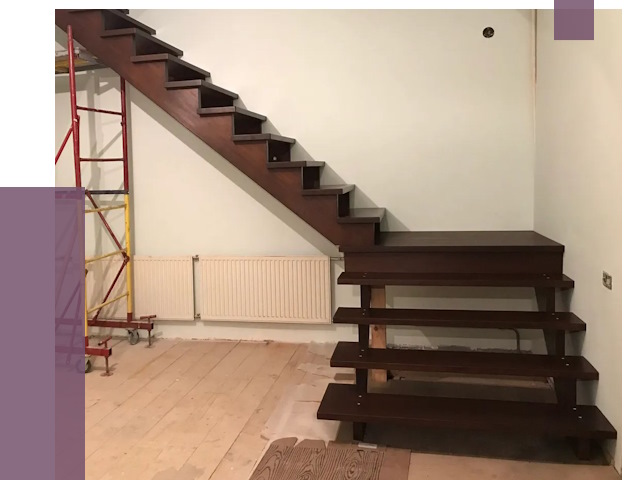 Демонтаж деревянных лестниц в Людинове от 1975 руб.