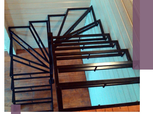 Изготовление металлических лестниц любой сложности в Людинове