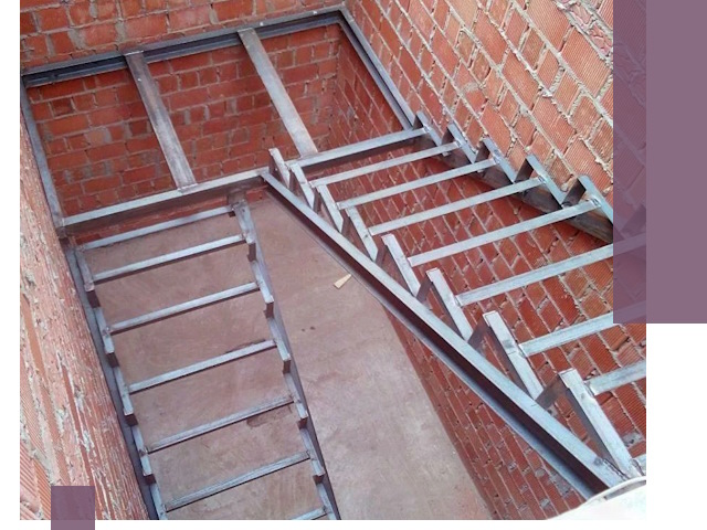 Монтаж металлических лестниц под ключ в Людинове быстро и качественно