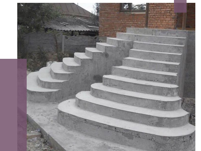 Монтаж бетонных лестниц в Людинове от 4275 руб. 