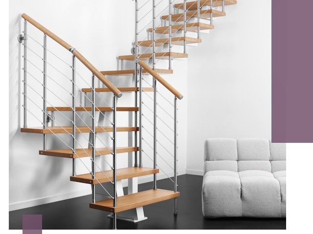Модульные лестницы под ключ в Людинове — монтаж и изготовление