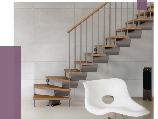 Монтаж модульных лестниц в Людинове от 6310 руб. 