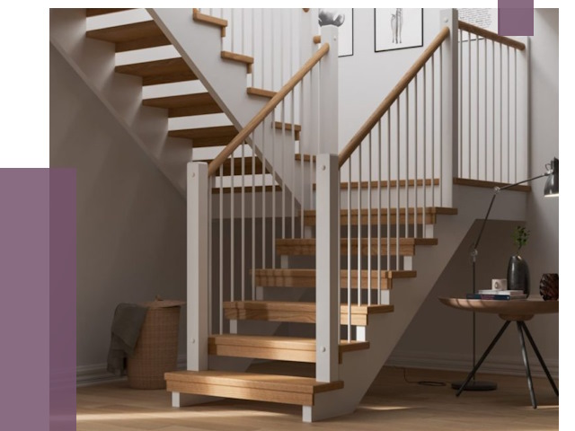 Маршевые лестницы в Людинове от 37913 руб. — монтаж | ПРОЛЁТ-Люд