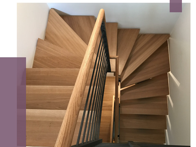 П-образные лестницы в Людинове под ключ от 48346 руб. | ПРОЛЁТ-Люд