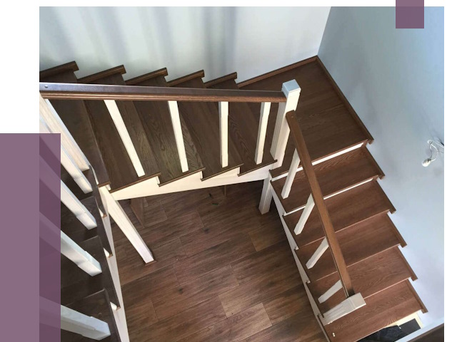 Изготовление П-образных лестниц в Людинове от 15114 руб.