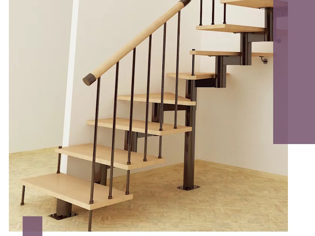 Монтаж лестниц на больцах в Людинове — быстро и надежно