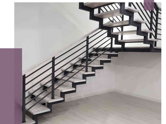 Лестницы на металлокаркасе под ключ в Людинове от 12723 руб. | ПРОЛЁТ-Люд