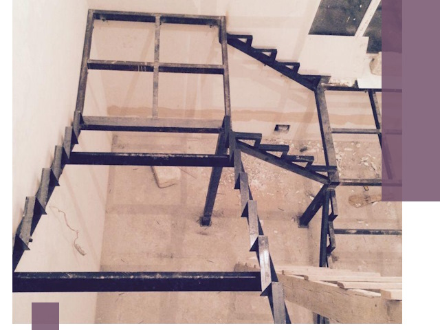 Монтаж лестниц на металлокаркасе в Людинове быстро и качественно