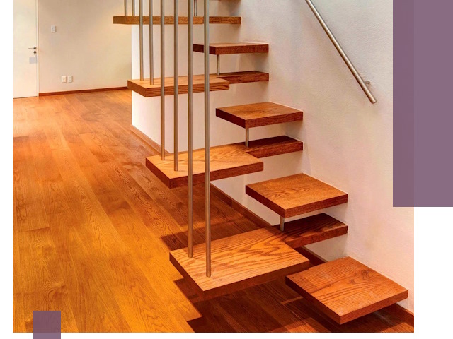 Лестницы «гусиный шаг» на заказ в Людинове для узких пространств