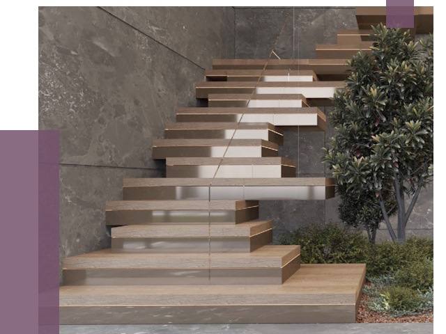 Современные лестницы в Людинове от 13740 руб. | ПРОЛЁТ-Люд