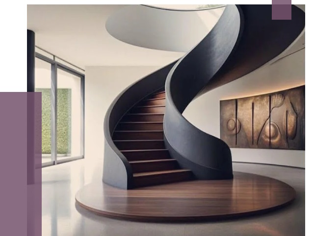 Элитные лестницы под заказ в Людинове от 188293 руб. — ПРОЛЁТ-Люд