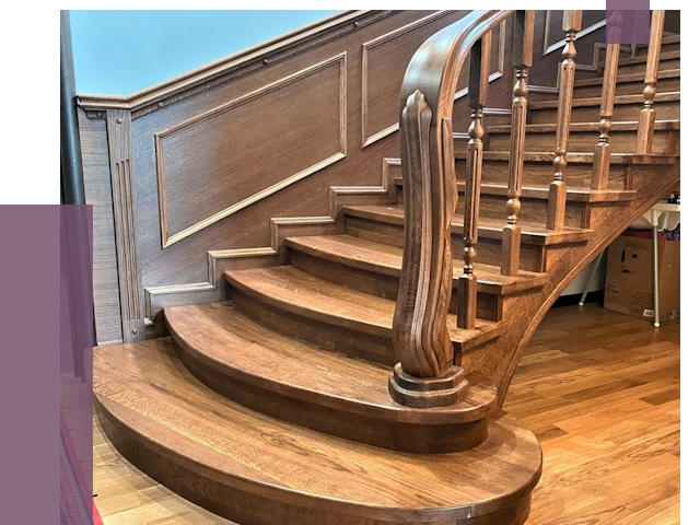 Дубовые лестницы под ключ в Людинове от 175571 руб. — ПРОЛЁТ-Люд