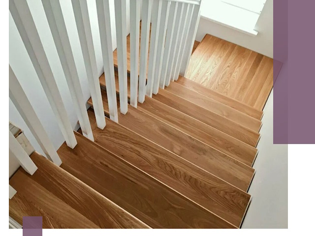 Лестницы из бука в Людинове: изготовление, монтаж и демонтаж