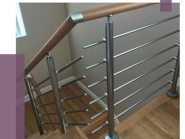 Изготовление перил в Людинове от 4580 руб. — перила на заказ | ПРОЛЁТ-Люд