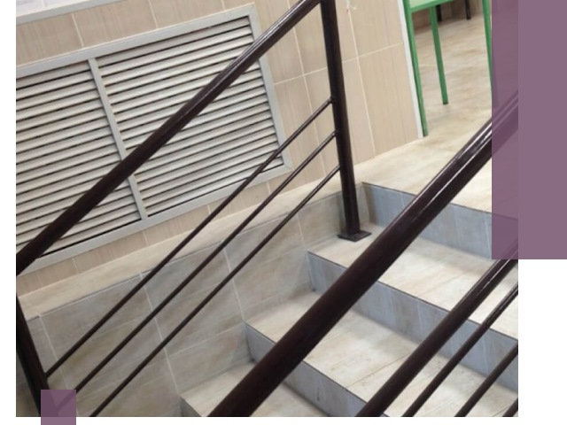 Изготовление перил из металла под ключ в Людинове