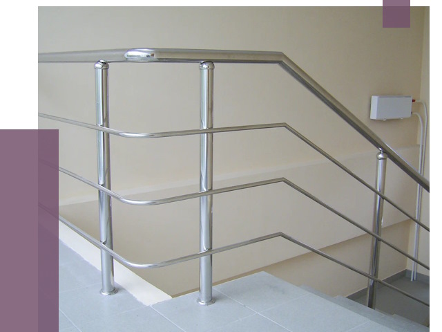 Алюминиевые перила в Людинове от 6310 руб. под ключ | ПРОЛЁТ-Люд