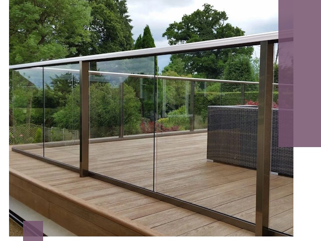 Алюминиевые перила на заказ в Людинове — монтаж и гарантия