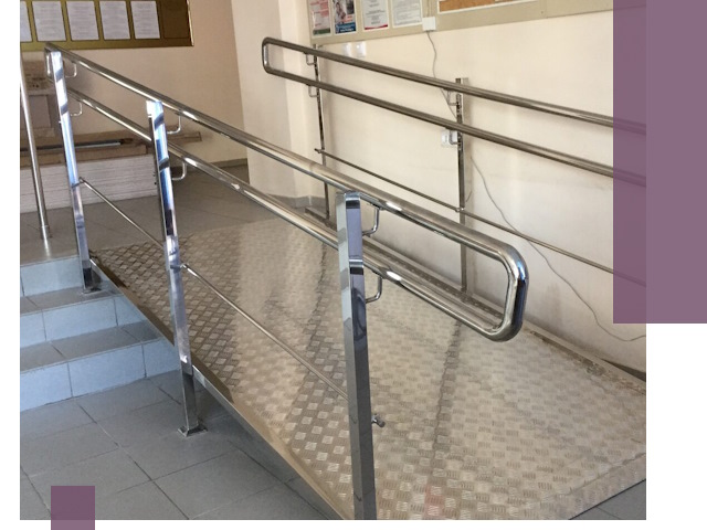 Перила для инвалидов в Людинове — надежные поручни и ограждения