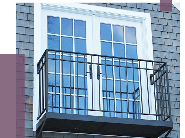 Французские балконы в Людинове от 7379 руб. за м2