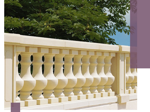 Установка балюстрады в Людинове: изготовление и монтаж под ключ