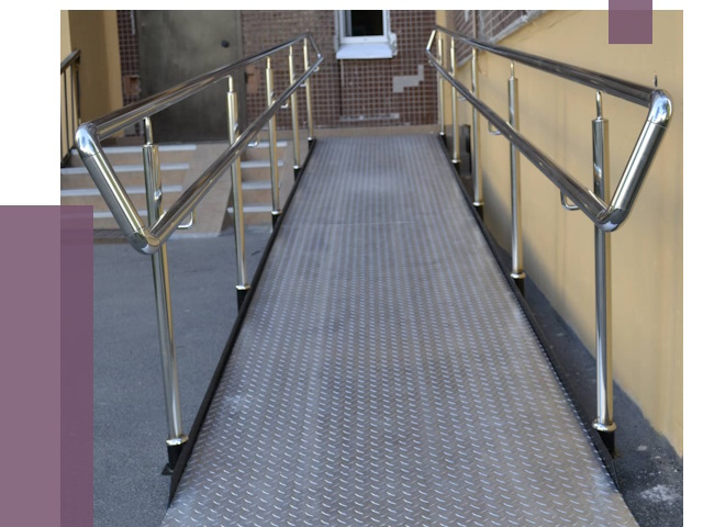 Пандусы в Людинове от 12214 руб. — установка для инвалидов | ПРОЛЁТ-Люд