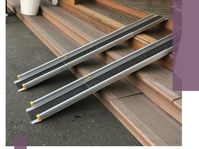 Телескопические пандусы под ключ в Людинове — изготовление и монтаж