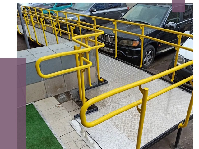 Стационарные пандусы в Людинове от 12214 руб. | ПРОЛЁТ-Люд