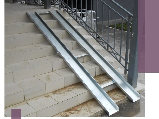 Пандусы для детских колясок в Людинове: изготовление и монтаж