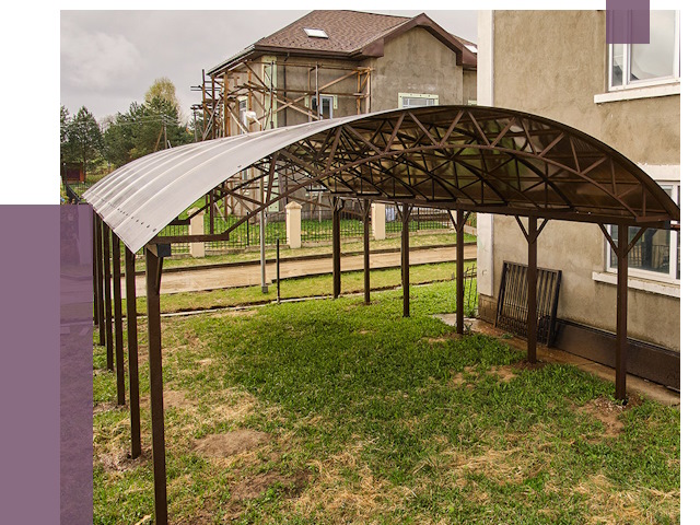 Демонтаж навесов в Людинове от 4580 руб. — разборка и вывоз | ПРОЛЁТ-Люд