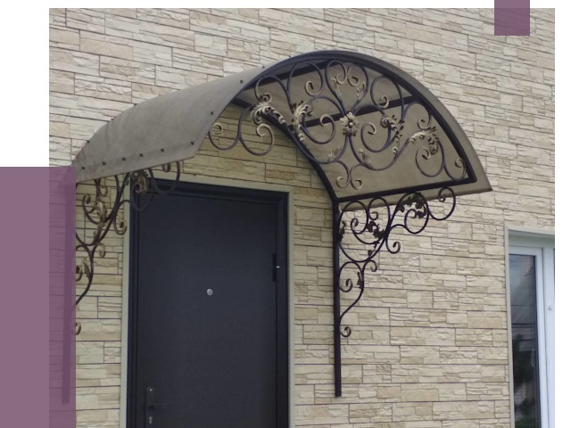 Ремонт козырьков в Людинове от 7379 руб. | ПРОЛЁТ-Люд