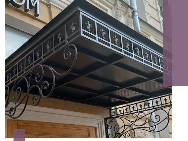 Ремонт козырьков и навесов в Людинове — быстро и качественно