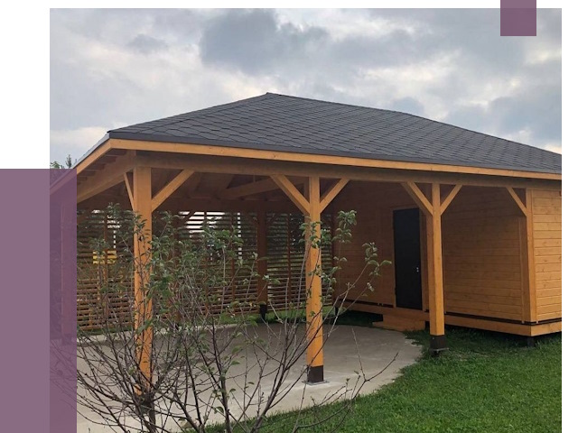 Навесы под ключ в Людинове от 48091 руб.  | ПРОЛЁТ-Люд