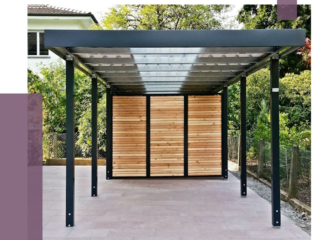 Отдельно стоящие навесы во дворе в Людинове от 79897 руб. | ПРОЛЁТ-Люд