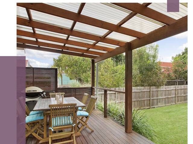 Навесы во двор в Людинове от 12621 руб. — монтаж | ПРОЛЁТ-Люд