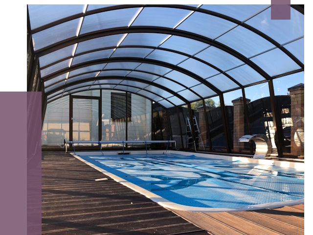 Навесы для бассейна в Людинове от 16692 руб. под ключ | ПРОЛЁТ-Люд