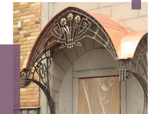 Арочные козырьки в Людинове от 14504 руб. 