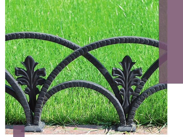 Декоративные металлические бордюры под ключ в Людинове