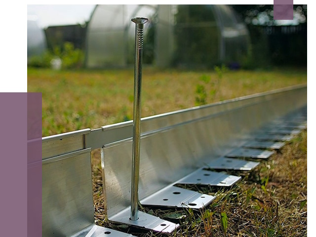 Металлические бордюры для газона в Людинове от 4275 руб. | ПРОЛЁТ-Люд