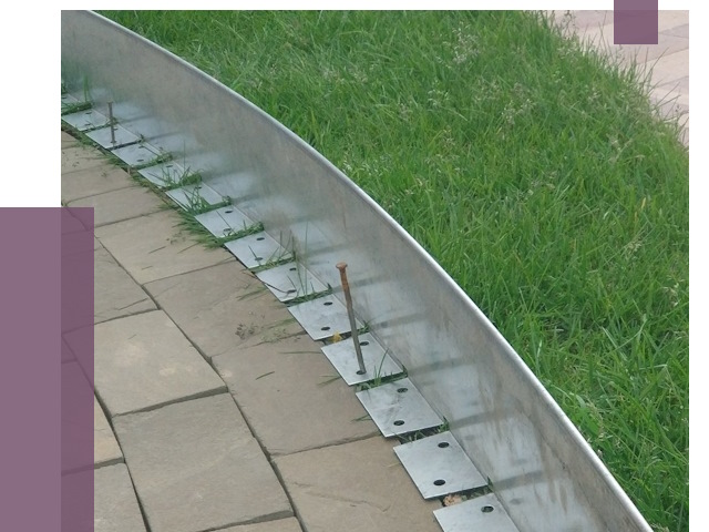 Металлические бордюры для тротуаров в Людинове от 8651 руб.