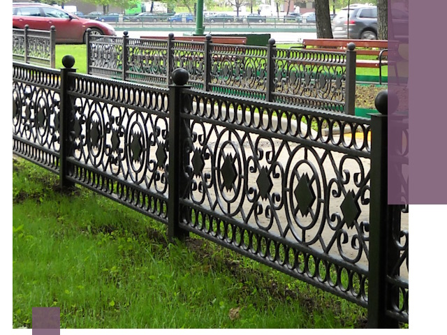 Секционные газонные ограждения под ключ в Людинове