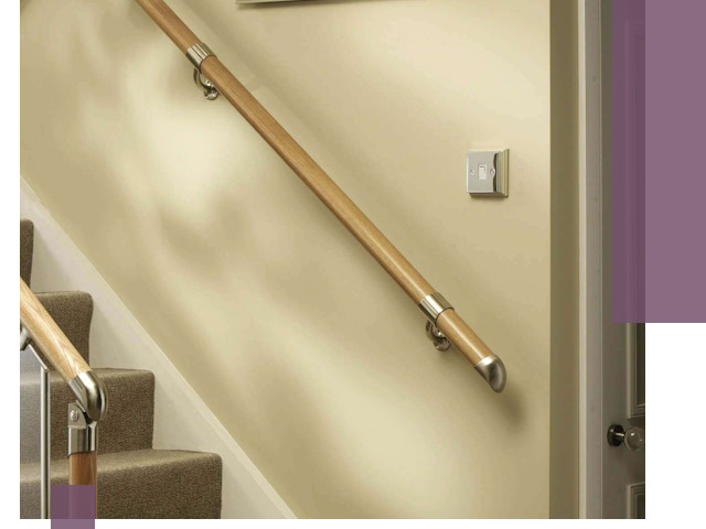 Монтаж пристенных поручней профессионально в Людинове