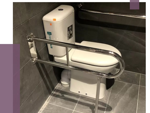 Поручни для санузлов в Людинове от 4275 руб.  | ПРОЛЁТ-Люд