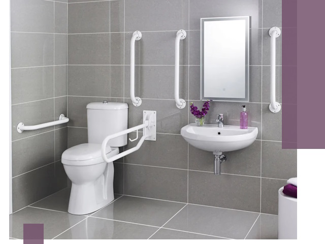 Поручни для санузлов в Людинове: установка, ремонт и монтаж